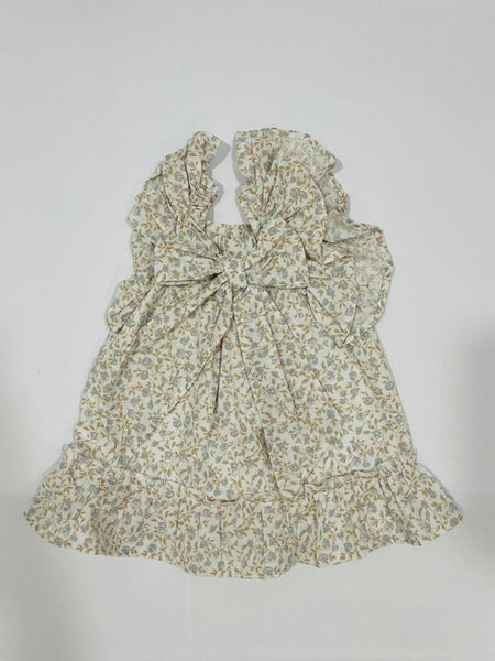 Vestido de algodón estampado