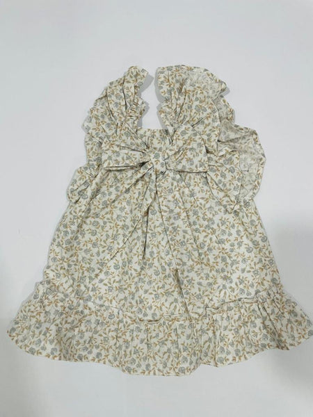 Vestido de algodón estampado