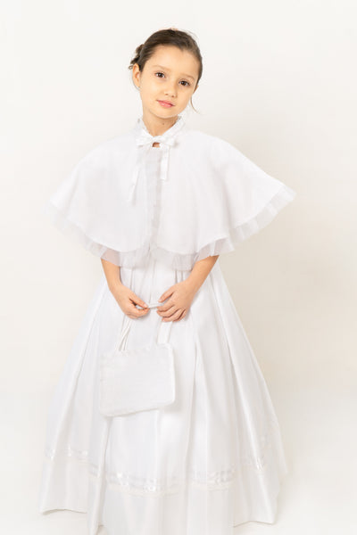 Organza Communion Cape-Spanish Communion DressesCommunion Dresses USA- Communion Dresses UK- Communion Dresses Texas- Communion Dresses Miami- Communion Dresses Florida- Communion Dresses Chicago- Communion Dresses Canada- Communion dress Scotland- Communion dress in Ireland- Communion gloves USA- Communion gloves UK- Communion gloves Texas- Communion gloves Miami- Communion gloves Florida- Communion gloves Chicago- Communion gloves Canada- Communion gloves Scotland- Communion gloves in Ireland