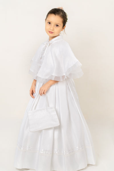 Organza Communion Cape-Spanish Communion DressesCommunion Dresses USA- Communion Dresses UK- Communion Dresses Texas- Communion Dresses Miami- Communion Dresses Florida- Communion Dresses Chicago- Communion Dresses Canada- Communion dress Scotland- Communion dress in Ireland- Communion gloves USA- Communion gloves UK- Communion gloves Texas- Communion gloves Miami- Communion gloves Florida- Communion gloves Chicago- Communion gloves Canada- Communion gloves Scotland- Communion gloves in Ireland